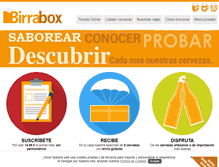 Tablet Screenshot of birrabox.com
